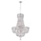 Cwi Lighting Stefania 13 Light Down Chandelier With Chrome Finish 8003P22C - alternate 1